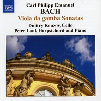 Bach C P E: Viola da gamba sonater (CD)