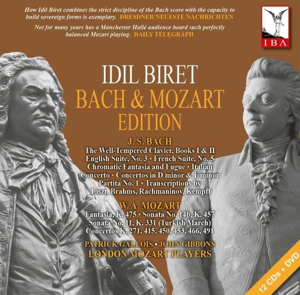 Biret Idil: Bach & Mozart edition (12 CD + DVD)