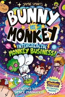 Bunny Vs Monkey- Intergalactic Monkey Business! (A Phoenix Comic Book)- The (Bok / Pocket)