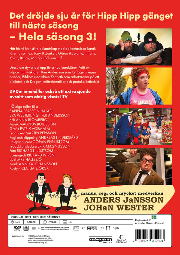 Hipp Hipp! - Sæson 3 (DVD)