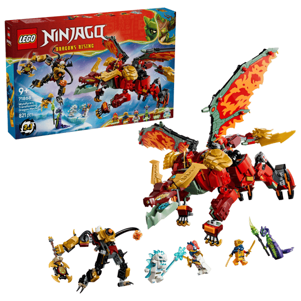 LEGO - Ninjago - Wyldfyres transformerende dragemekanisme