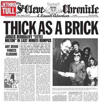 Jethro Tull: Thick as a brick (Vinyyli LP)
