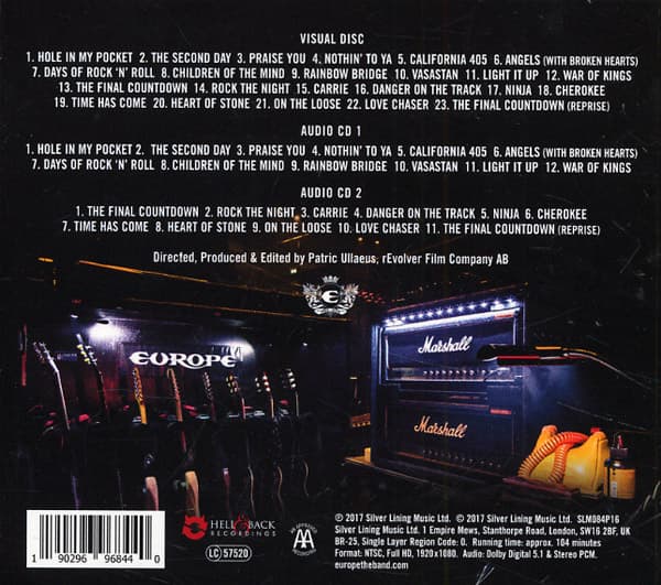 Europe: The final countdown (30th anniversary) (Blu-ray + 2 CD)