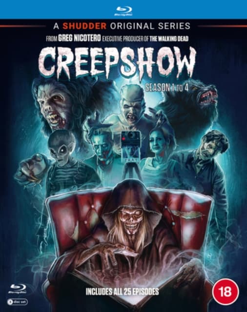 Creepshow: Sæson 1-4 (8 Blu-ray)