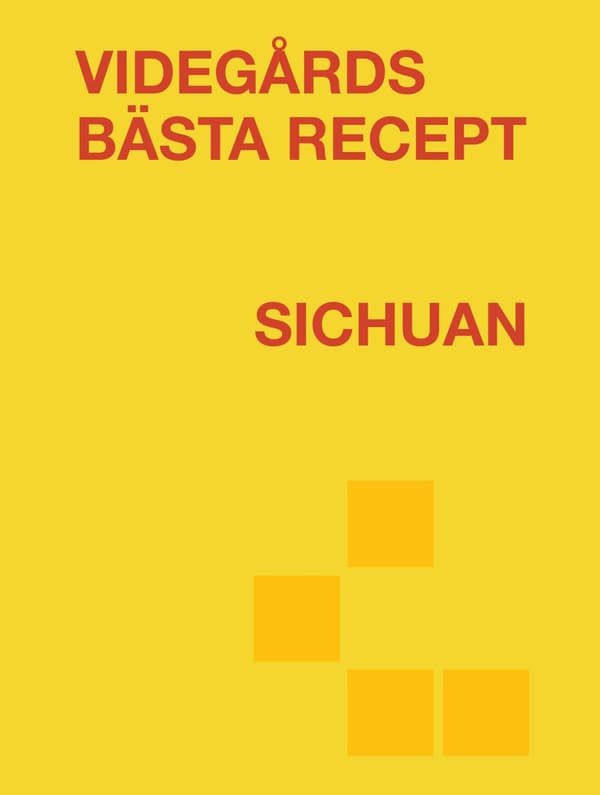 Videgårds Bästa Recept. Sichuan (Bok / Flexband)