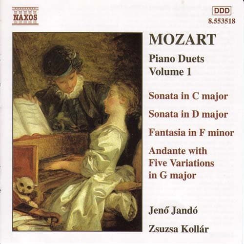 Mozart: Klaverduetter Vol 1 (CD)