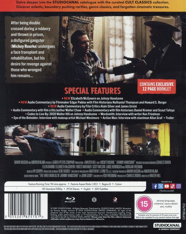 Johnny Handsome (Blu-ray / Restored Edition)