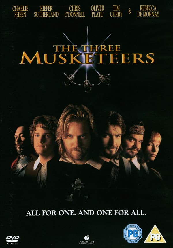 De tre musketerer 1993 / The Three Musketeers (DVD)