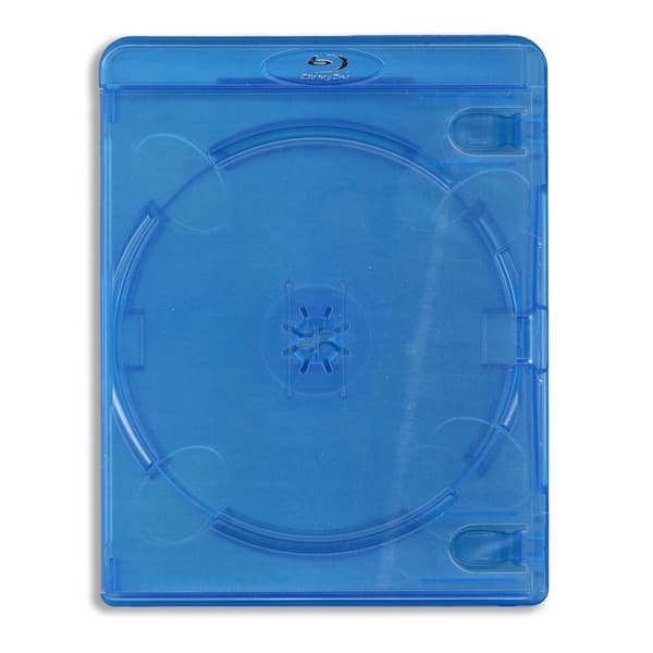 Blu-ray æske Blå Dobbelt (14 mm)