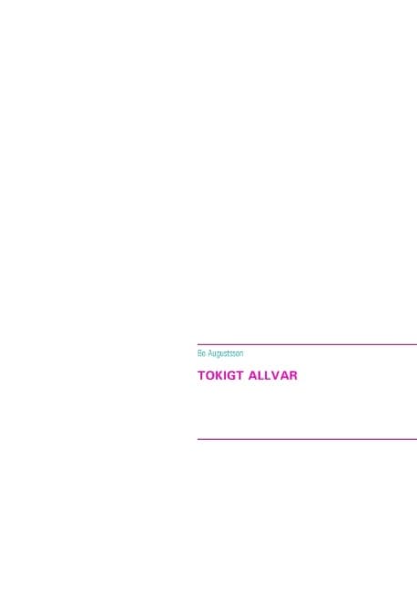 Tokigt Allvar (Kirja / Nidottu)