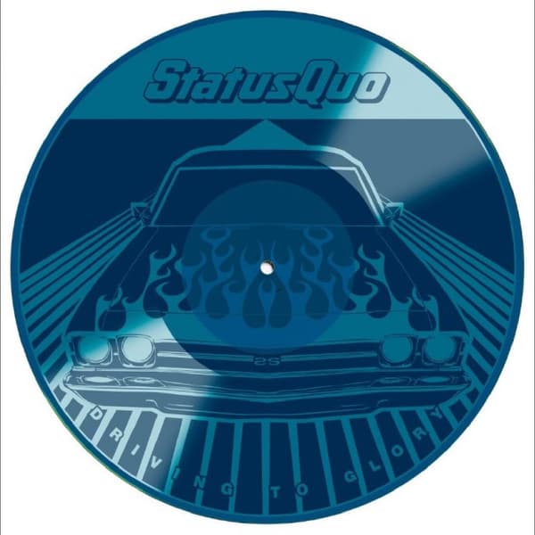 Status Quo: Driving to glory (Blue/Ltd) (Vinyyli-LP)