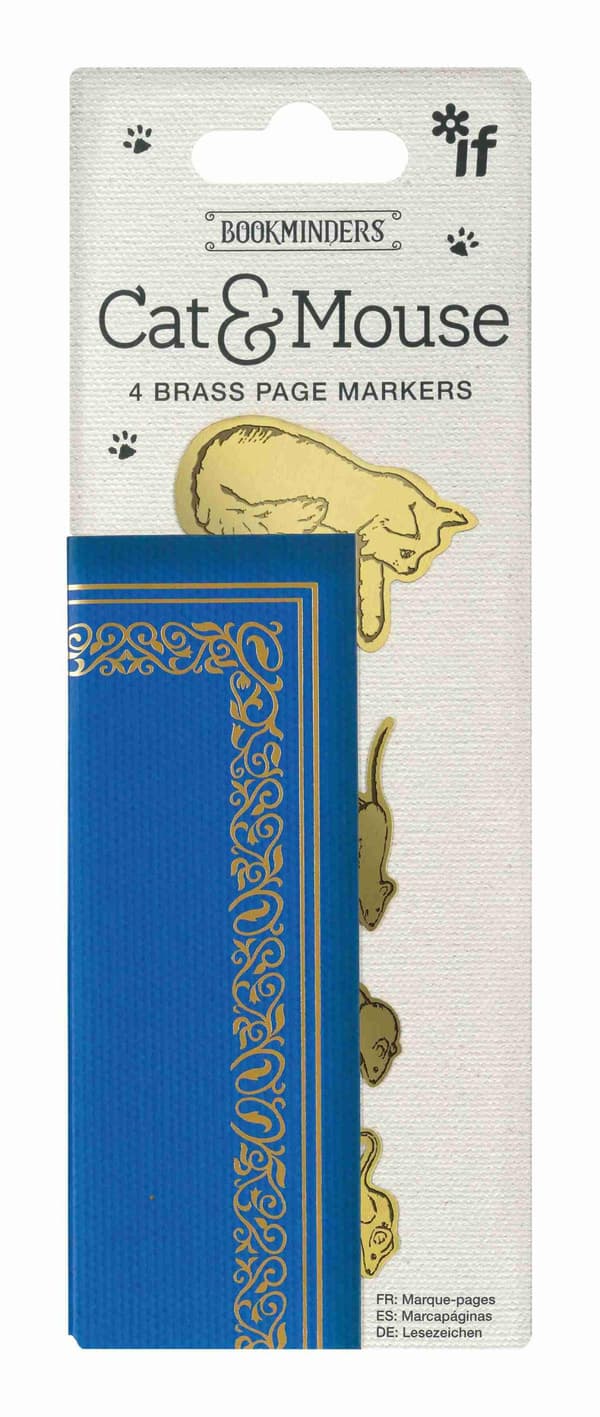 Bookminders Page Markers - Cat & Mouse
