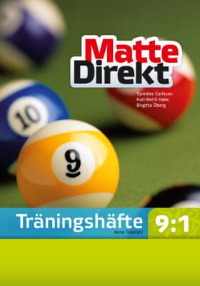 Matte Direkt Träningshäfte 9-1 (5-Pack) (Bok / Häftad)