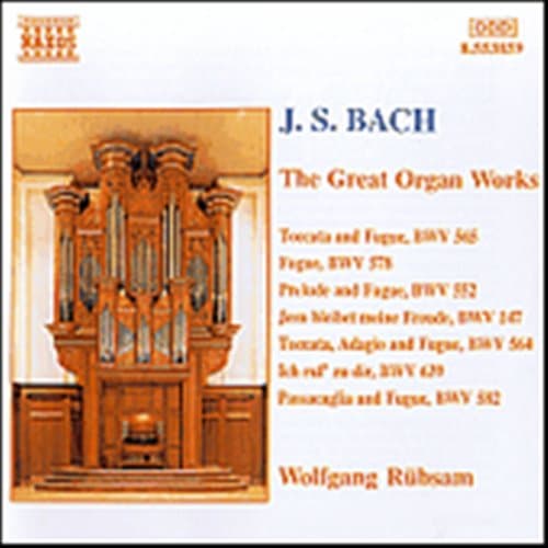 Bach: Suuria urkuteoksia (CD)