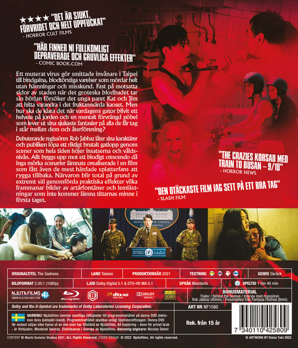 The Sadness (Blu-ray)