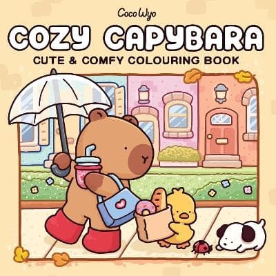 Cozy Capybara (Kirja / Nidottu)