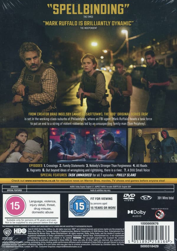 Task: Säsong 1 / Task: The Complete First Season (2 DVD)