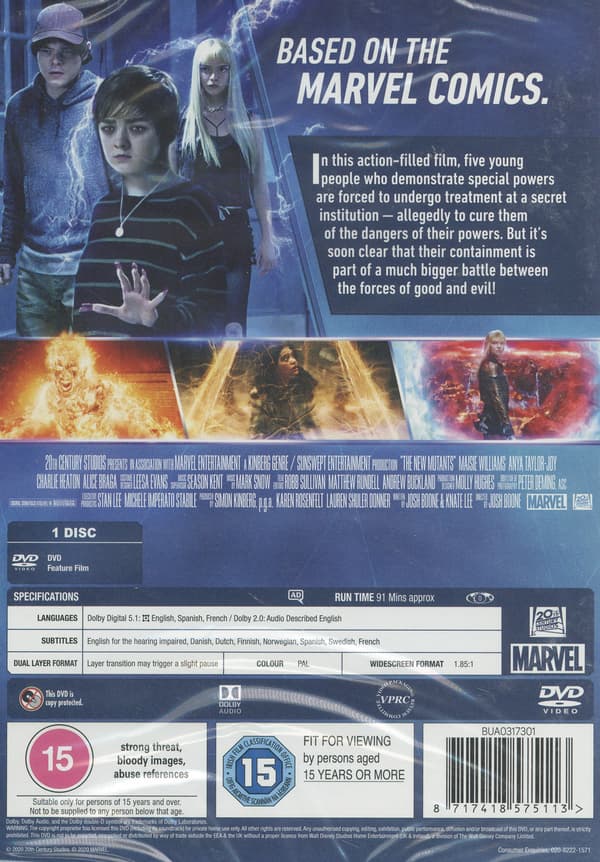 The New Mutants (DVD)