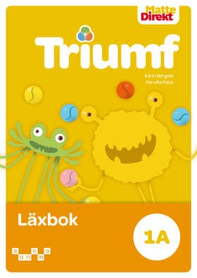 Matte Direkt Triumf 1a Läxbok (Kirja / Nidottu)
