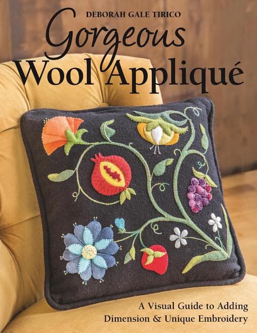 Gorgeous Wool Applique - A Visual Guide to Adding Dimension & Unique Embroi (Bok / Häftad)