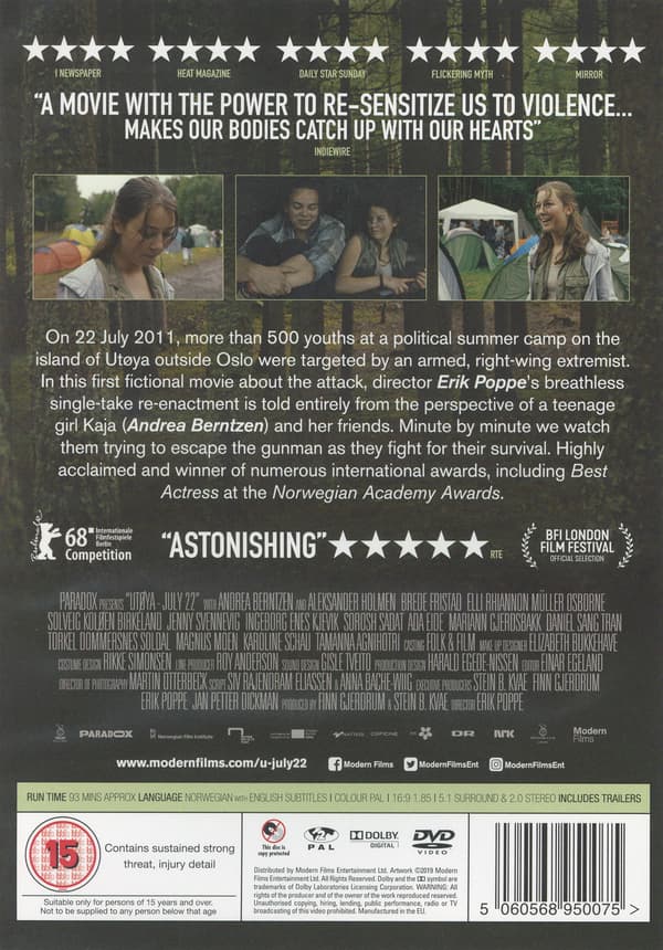 Utoya (DVD)