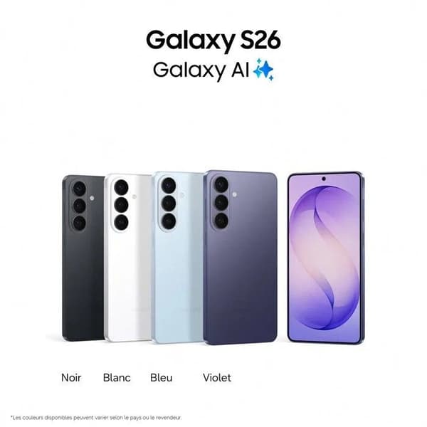 SAMSUNG Galaxy S26 AI Smartphone 256 GB Sort Single SIM - US-version (USA)