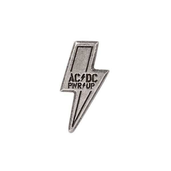 AC/DC Pin Badge: PWR-UP | CDON