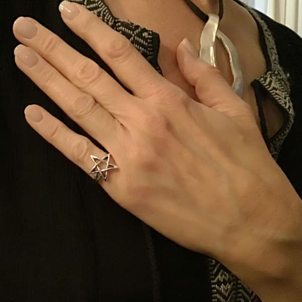Ring: Stjerne "Rockwear Collection"