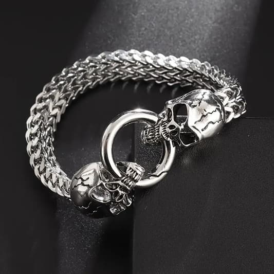 Armbånd: Kranier "Rockwear Collection"