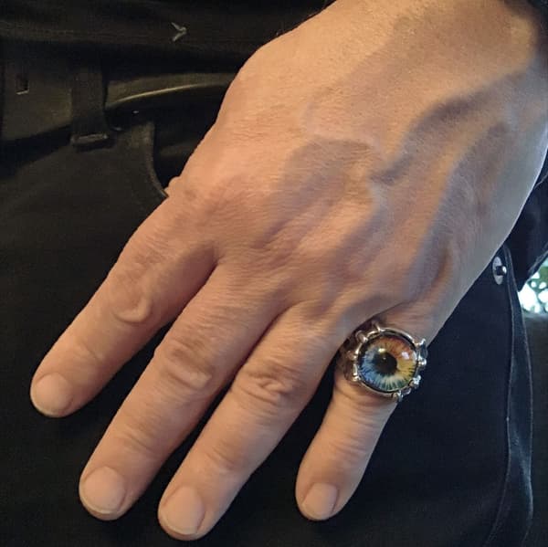 Ring: Öga "Rockwear Collection"