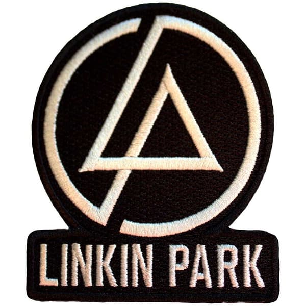 Linkin Park Standard Woven Patch: Concentric Text Logo