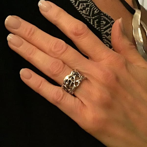 Ring: Dödskallar "Rockwear Collection"