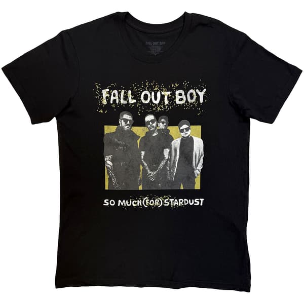 Fall Out Boy Unisex T-Shirt: So Much (For) Stardust (Black) (Medium)