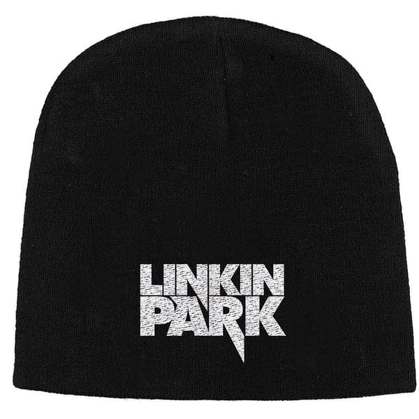 Linkin Park Unisex Beanie Hat: Logo (Black)