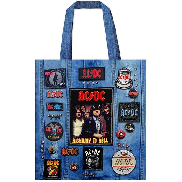 AC/DC Tote Bag: Highway To Hell (Multicolour) (Battle)