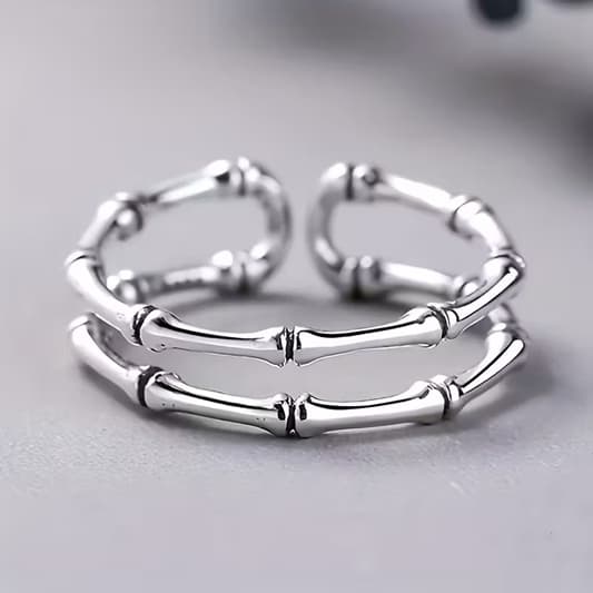 Ring: Skelettben "Rockwear Collection"