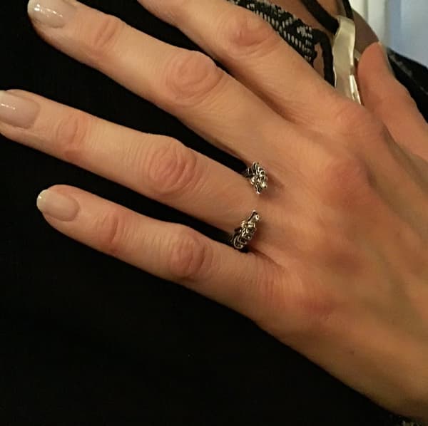 Ring: Varghuvuden "Viking Collection"