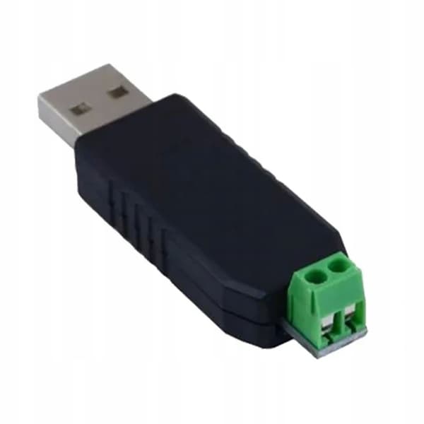 USB til RS485 konverter CH340 – 6 Mbps | Terminalblok | Understøtter Modbus, PLC | Kompatibel med Windows, Linux