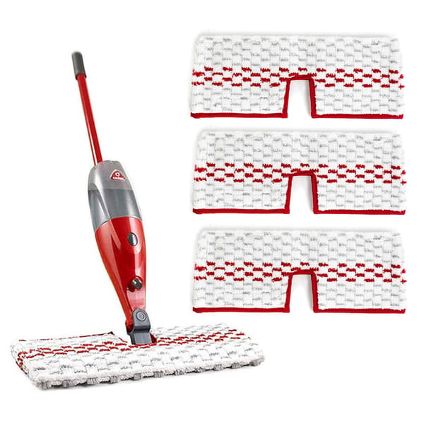 Moppebetræk Sæt 3-Pak Rektangulær 41x16 cm – Mikrofiber | Vaskbar | Reservedel til Vileda 1-2 Spray Max, Spray