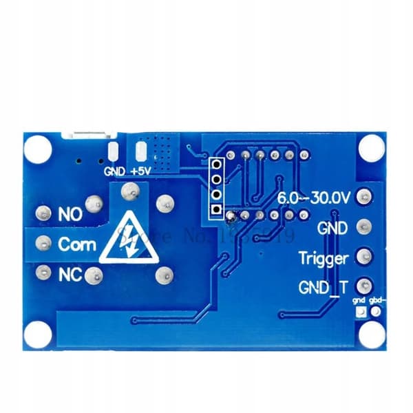 Tidsrelämodul USB-C – Programmerbar timer 0-999 min | 6-20V/USB-C | Relä 10A 230V