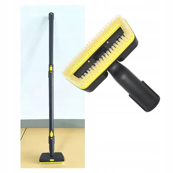 SteamBrush Rect SC Håndbørste til Damprenser – Rektangulær | Click Montering | Reservedel til Karcher SC1, SC2, SC3
