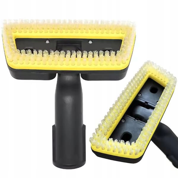 SteamBrush Rect SC Håndbørste til Damprenser – Rektangulær | Click Montering | Reservedel til Karcher SC1, SC2, SC3