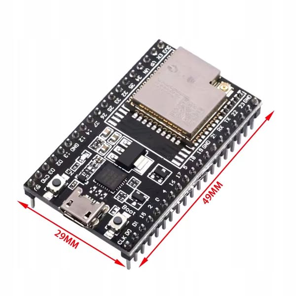 ESP-WROOM-32U DevKitC – WiFi og Bluetooth | 32 GPIO | U.FL Antenne | 4MB Flash | Arduino IDE | IoT