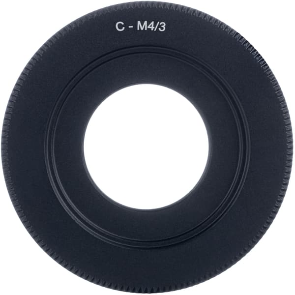 Adapter C-Mount til Micro 4/3 – Aluminium | Til Olympus PEN E-PL6, Panasonic G6 | Kompatibel med C-Mount Objektiver