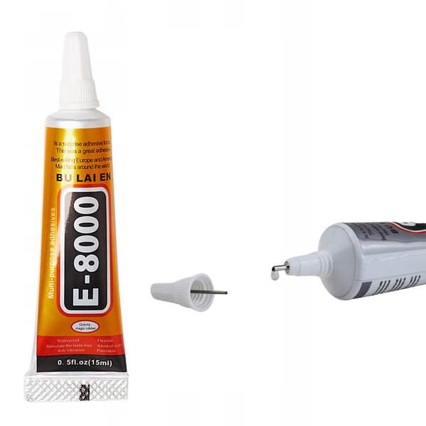 Universal Lim E-8000 3x110ml – Præcisionsapplikator | Stærk Binding | Til Elektronik, Smykker, Modellering