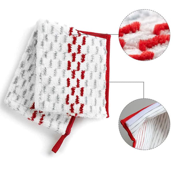 Moppebetræk Sæt 3-Pak Rektangulær 41x16 cm – Mikrofiber | Vaskbar | Reservedel til Vileda 1-2 Spray Max, Spray