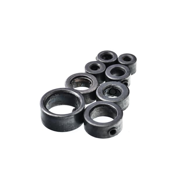 Borstop Sæt 3-16mm – 8 Dele | Rustfrit Stål | Med Nøgle til Præcisionsboring