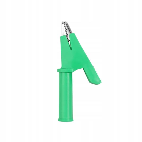 Mätkabel Krokodil 1000V 15A Blå – Silikonisolering | 100 cm | För Multimeter