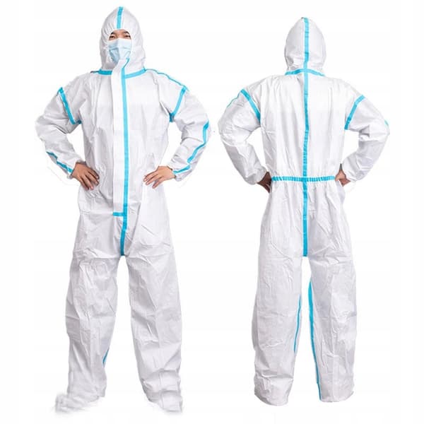 Engangsmaleroverall Saet 185 Cm – Avanceret Beskyttelse | Aandbart Materiale | 5 Styk