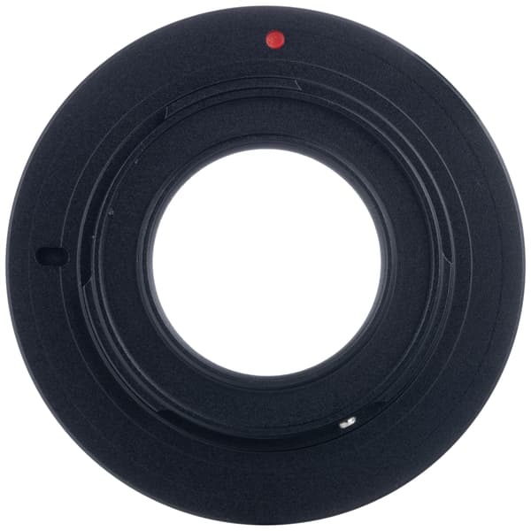 Adapter C-Mount til Micro 4/3 – Aluminium | Til Olympus PEN E-PL6, Panasonic G6 | Kompatibel med C-Mount Objektiver